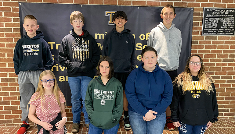 TMS Students of the month May 2022