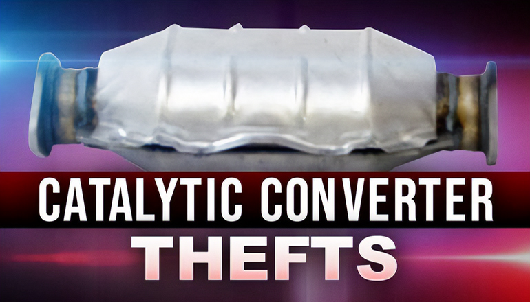 Catalytic Converter Thefts News Graphic