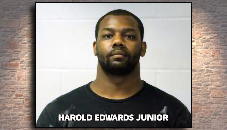 Harold Edwards Junior Booking Photo (Courtesy Caldwell County Sheriff's Department)