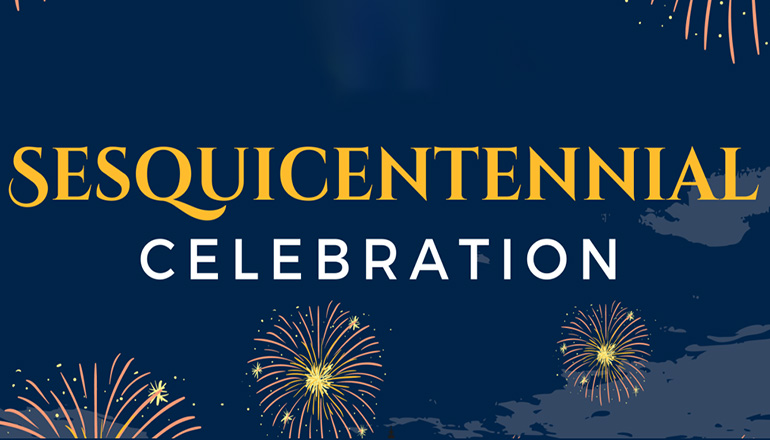 Sesquicentennial Celebration News Graphiic