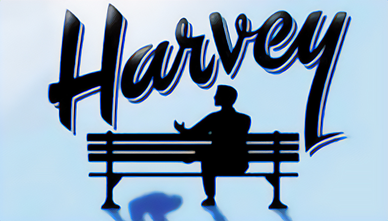 Harvey Stage Play graphic
