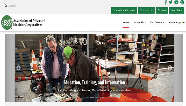 Association of Missouri Electric Cooperatives website