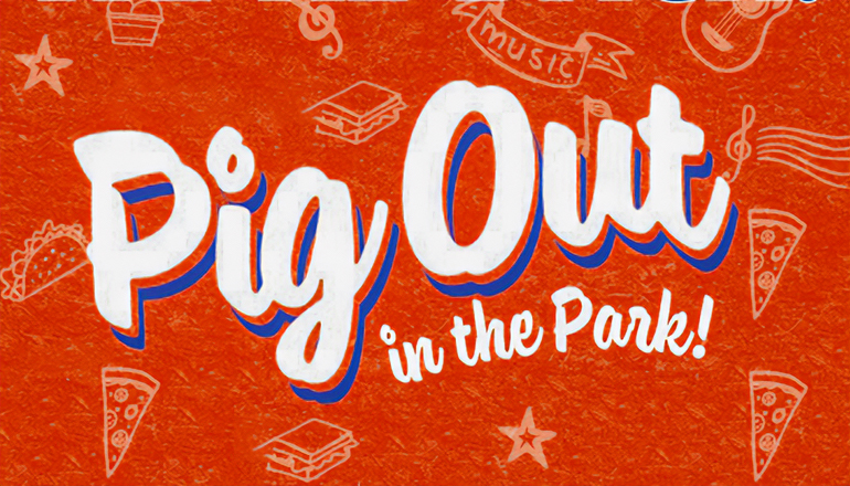Pig Out In the Park News Graphic