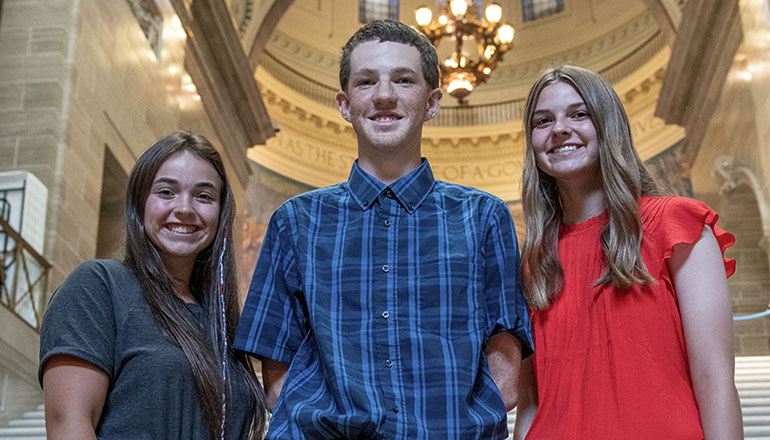 Three area students attend Cycle Program 2022