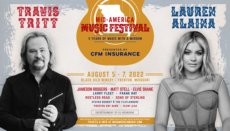 Travis Tritt and Lauren Alaina at Mid-America Music Festival 2022