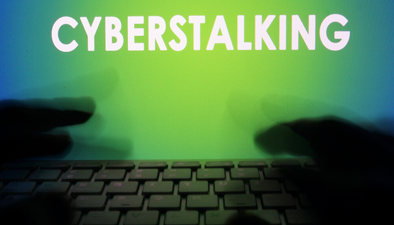 Cyberstalking News Graphic