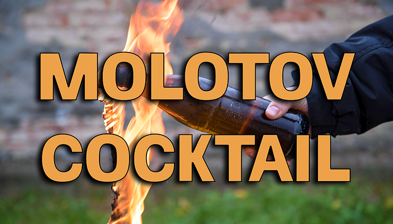 Molotov Cocktail News Graphic
