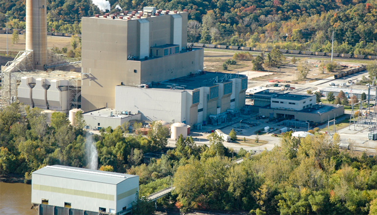 Rush Island Energy Center on the Mississippi River will close following a federal court ruling. (Photo submitted by Ameren Missouri)