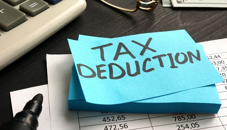 Tax Deduction News Graphic