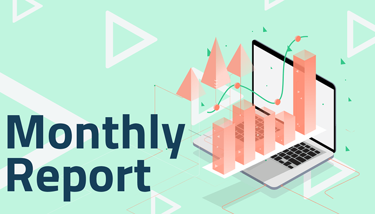 Monthly Report News Graphic