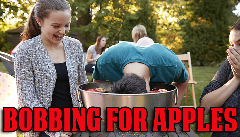 YOU CAN GET *BANNED* FOR APPLE BOBBING