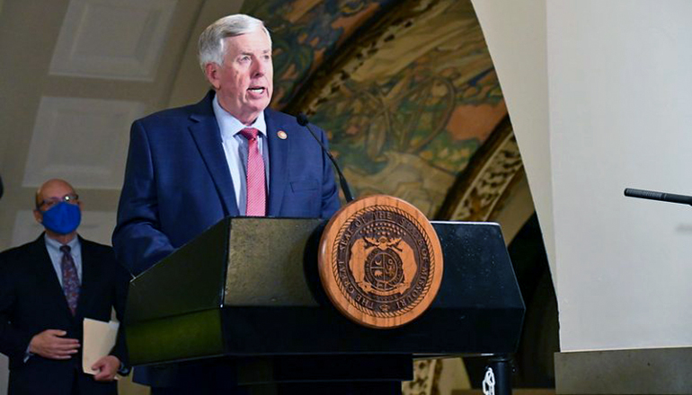 Missouri Governor Mike Parson (Photo courtesy Missouri Governor's office)