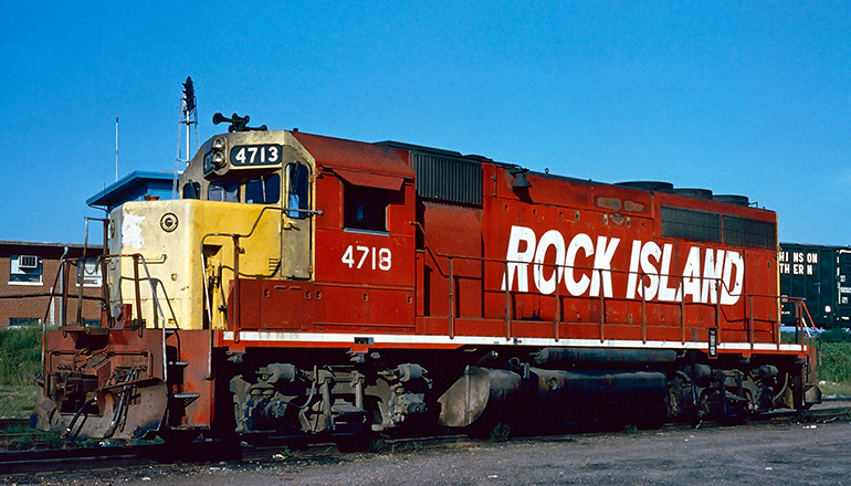 Rock Island Railroad Engine