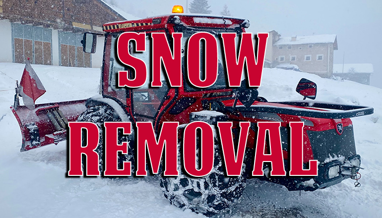 Snow Removal News Graphic