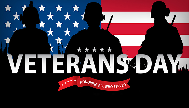 Veterans Day News Graphic