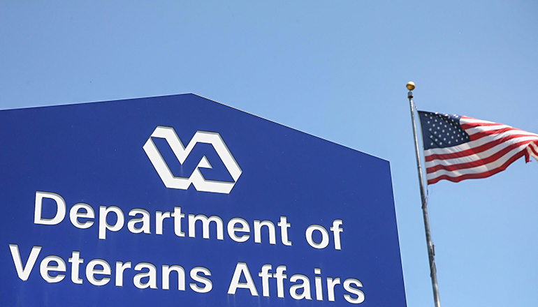 Department of Veterans Affairs news graphic