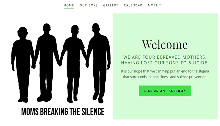 Moms Breaking the Silence website