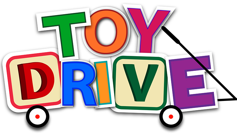 Toy Drive news graphic