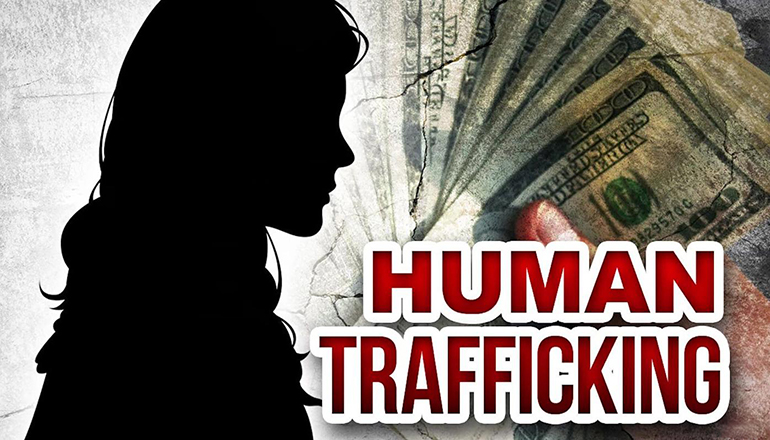 Human Trafficking News Graphic