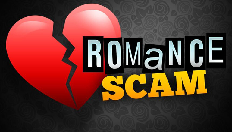 Romance Scam News Graphic