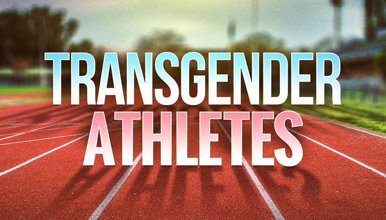 Transgender Athletes news Graphic