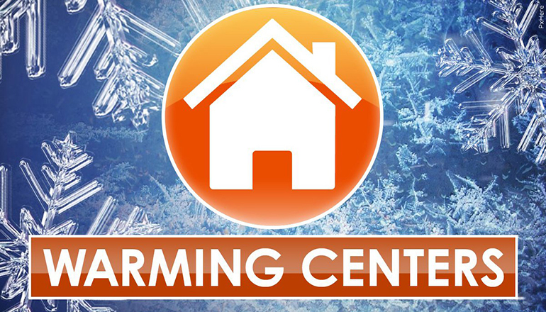 Warming Center or Warming Shelter News Graphic