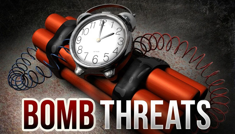 Bomb Threat News Graphic
