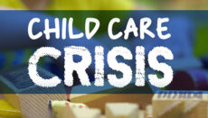 Childcare or Child Care news graphic