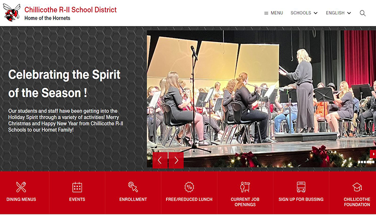 Chillicothe R-II School District Website 2023