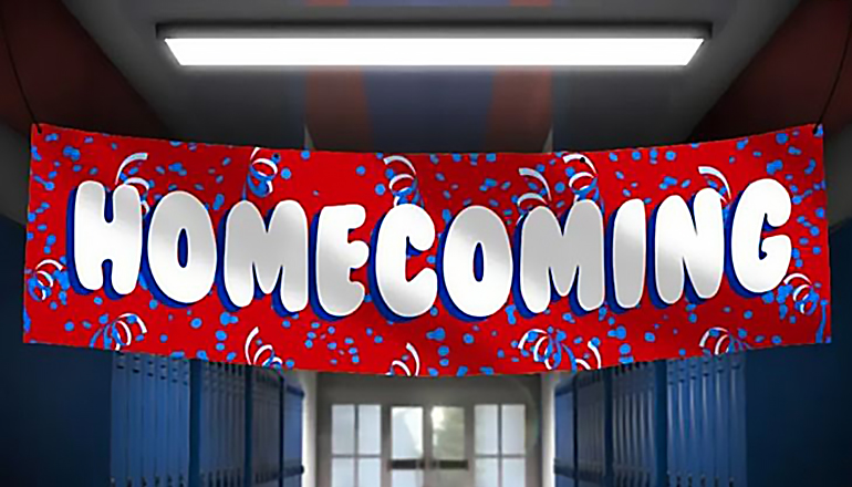 Homecoming News Graphic