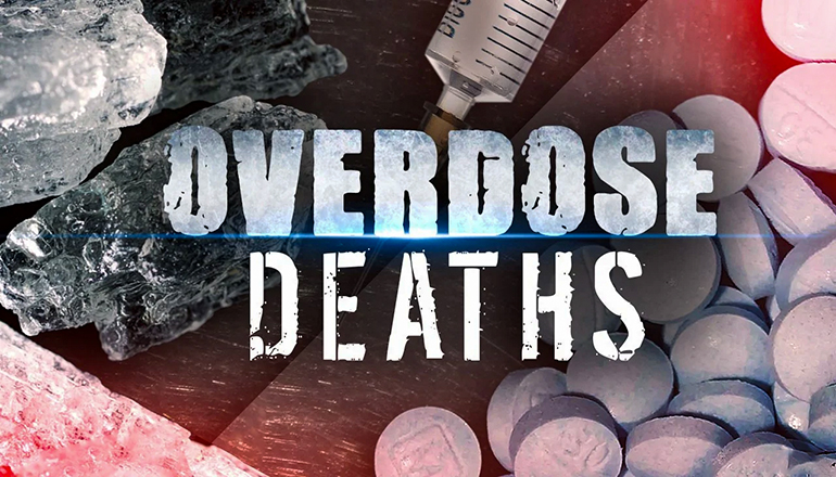 Overdose Death News Graphic