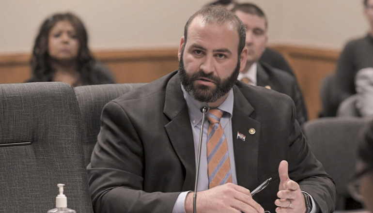 State Rep. Adam Schwadron, R-St. Charles (photo by Tim Bommel - Missouri House Communications)