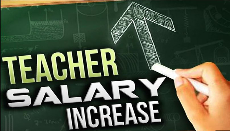 Teacher Salary Increase News Graphic