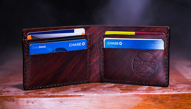 Credit cards in wallet (Photo by Two Paddles Axe and Leatherwork on Unsplash)