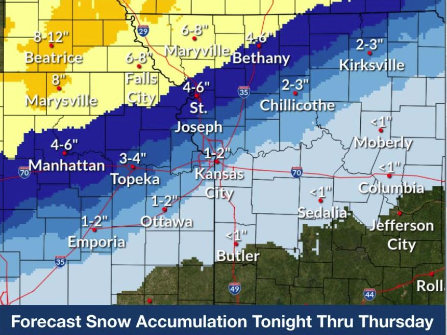 Winter Storm Warning and Winter Weather Advisory issued for northern