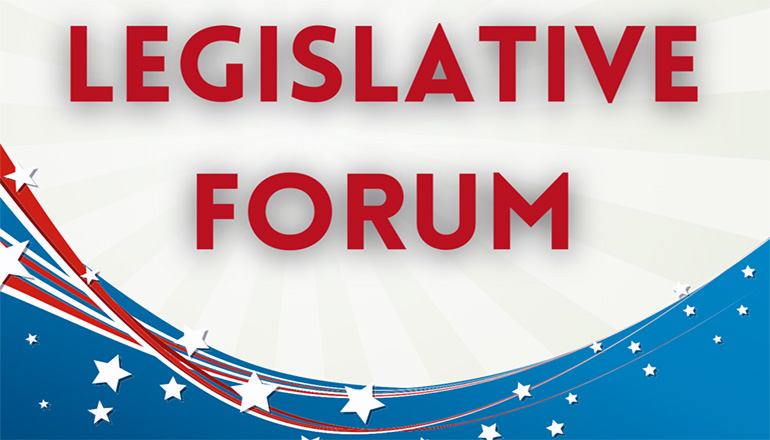 Legislative Forum News Graphic
