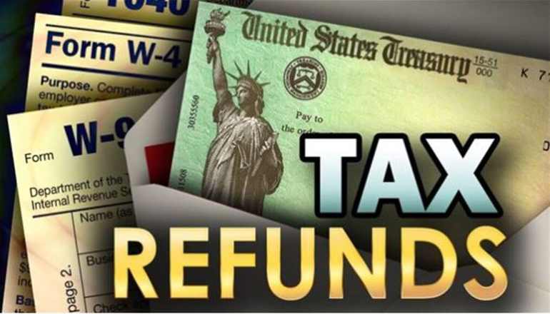 Tax Refunds News Graphic