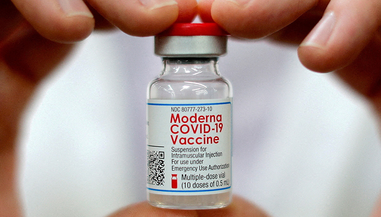 Moderna COVID-19 Vaccine (Photo courtesy Moderna)