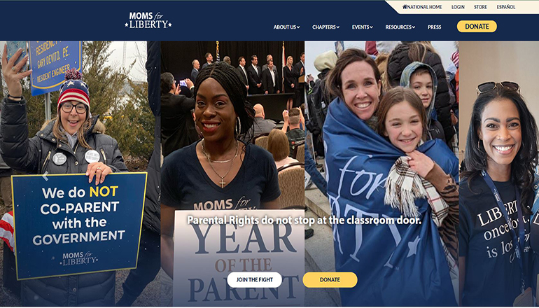 Conservative "Moms for Liberty" (M4L) group sets sights on school ...