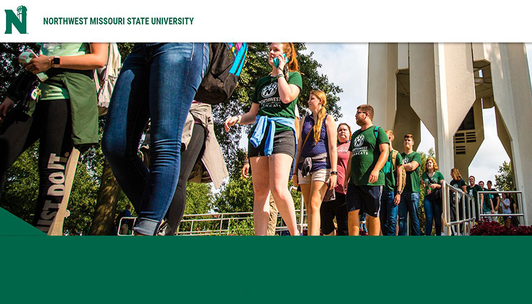 Northwest Missouri State University website NWMSU