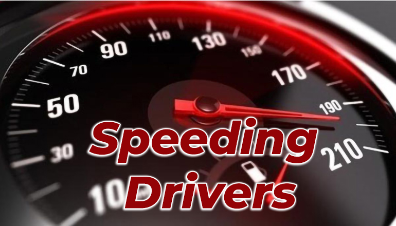 Speeding Drivers News Graphic V2