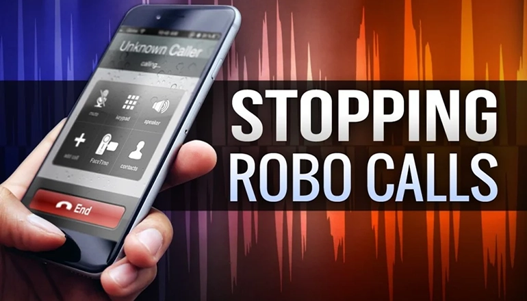Stopping Robo Calls News Graphic