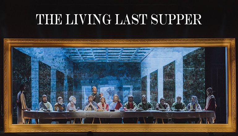 The Living Last Supper News Graphic
