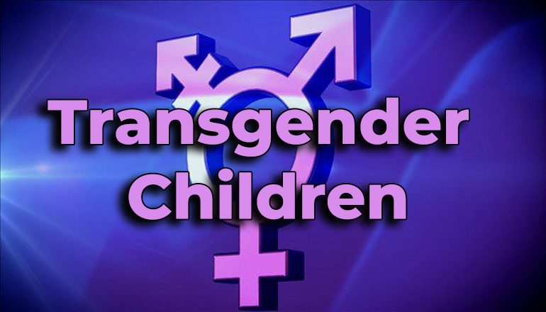 Transgender Children News Graphic
