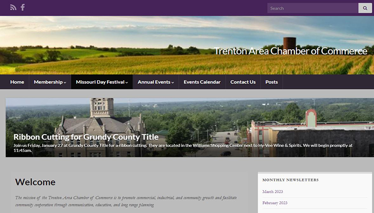 Trenton Chamber of Commerce website