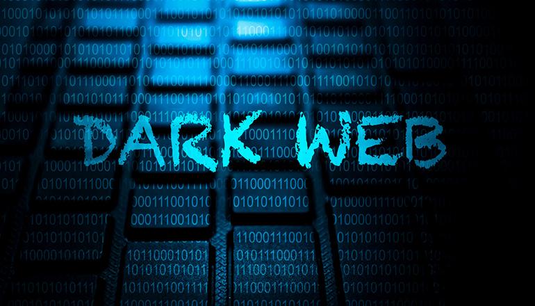 Dark web news graphic