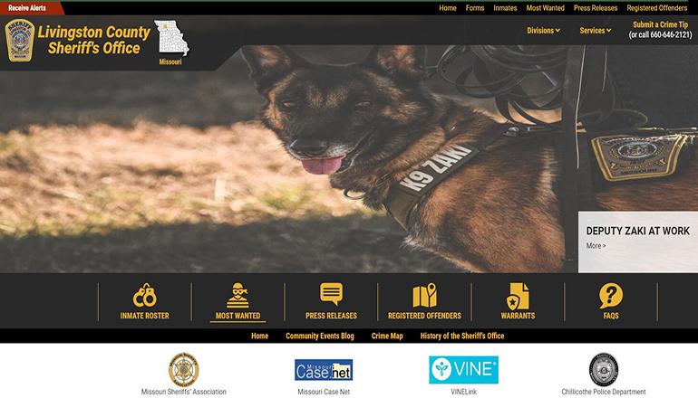 Livingston County Sheriff website