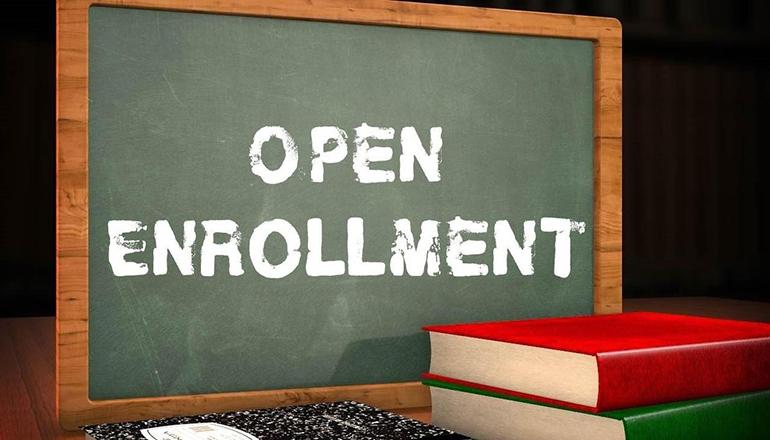 Open Enrollment School News Graphic