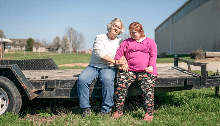 People with Down syndrome are living longer, but the health system still treats many as kids (Photo by Christopher Smith - KFF Health News)