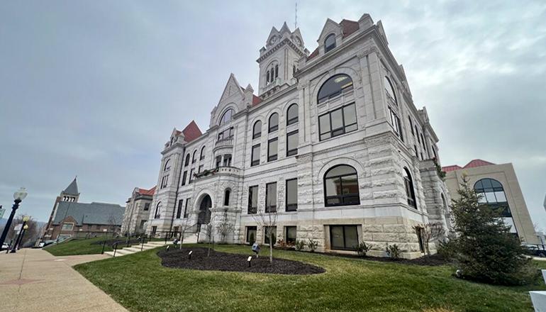 The Cole County Courthouse in downtown Jefferson City (Photo by Annelise Hanshaw - Missouri Independent